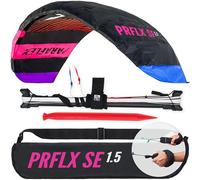 Wolkenstürmer Paraflex SE 1.5 Dual-Line Stunt Kite, Black/Rainbow, 150 cm, Dyneema 75 kg, From 14 Years