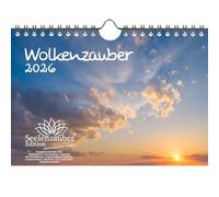 Wolkenzauber DIN A5 Calendar for 2026 Clouds Sky Seelenzauber