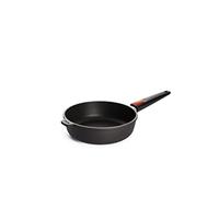 Woll 24 x 24 x 7.5 cm Induction Deep Saute, Black