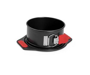 Woll Bakeware Springform Cake Tin, Diameter 15 cm, with Leak-Proof Base, Quick Lock and Heat-Resistant Silicone Handles up to 230 °C, PFAS-Free, Two-Layer Non-Stick Coating, Aluminised Steel