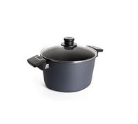 Woll Diamond Gusstopf 124DPIL Lite Induction with 2 Side Handles and Glass Lid 24 CM Diameter in Box / 13.5 CM high, 5 Litres