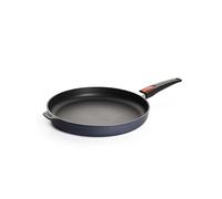 Woll Diamond Lite Flat Pan - Inductive, Diameter 32 cm, 5 cm High, with Removable Handle, Suitable for All Hob Types, Anthracite