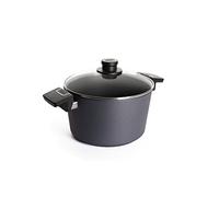 Woll Diamond Lite Pot Diameter 24 cm, 5.0 litres with Glass Lid and 2 Side Handles, Non-Stick Pot Made of Cast Aluminium, Oven-Safe, for Ceramic, Gas, Electric & Halogen Cooking Pot