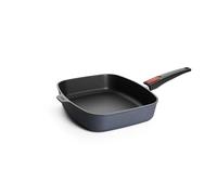 Woll Diamond Lite Rectangular Pan - Inductive - 30 x 26 cm, 7 cm High with Removable Handle - Suitable for All Types of Cookers, Cast Aluminium, Non-Stick Coating, Oven-Safe, Anthracite