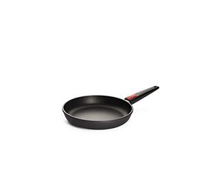 Woll Nowo Titanium flat pan, diameter 26 cm, 5 cm high, with removable handle - suitable for ceramic, gas, electric, halogen - not suitable for induction, cast aluminium, non-stick coating