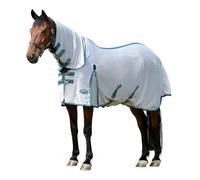 Weatherbeeta Comfitec Zephyr Plus Mesh Combo Neck Silver/Teal Green/Stone - 5'3