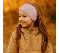 Wollhuhn Eco Children/Boys/Girls Cool Elastic Headband/Hair Band Comfortable Double Layer Jersey Many Designs (Plain Powder Pink)