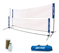 Wollowo 4M Foldable Portable Badminton Volleyball Net Frame Stand