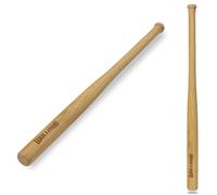 Wollowo Heavy Duty Wooden Baseball/Rounders/Softball Bat 34”
