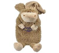 Wollschäf Little Sheep Shaped Hot Water Bottle with Einstickung - Mik funshopping - Various Colours - Cosy brown