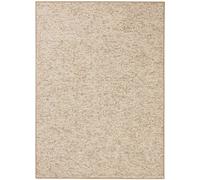 THE RUGS Wolly Tufted Wool Look Rug Soft Durable Synthetic Pile Design in Beige | Size: 80 cm x 150 cm THE RUGS Beige 80 cm x 150 cm