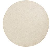 Wolly Tufted Wool-Look Cream Rug - Ø 133 cm