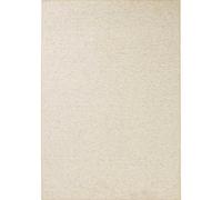 Wolly Tufted Wool-Look Cream Rug - 80X150 cm
