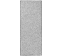 Wolly Tufted Wool-Look Grey Rug - 80X300 cm