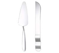 WOLMIK Cake Knife and Server Set, Stainless Steel Cake Cutting Set for Wedding, Birthday, Parties, Anniversary, Dishwasher Safe (20 cm)
