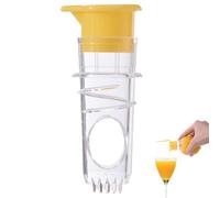 WOLMIK Lemon Squeezer - Lemon Juicer Squeezer, Manual Juicer, Lemon Juicer Lemon Manual Juicer for Extracting Limes Oranges Lemons Squeezer Press for Kitchen (Yellow)