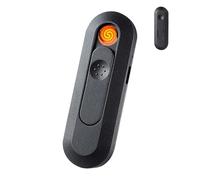 WOLMIK Rechargeable Electric Lighter - USB Rechargeable Lighter, Portable Cigarette Lighters, Windproof Flameless Lighters for Outdoor, Camping