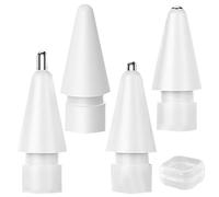WOLMIK Tip for Apple Pencil - 4 PCS Upgraded Tips for Apple Pencil, Mix Replacement Pencil Tips for Apple Pencil 2nd/ 1st Gen/USB-C/Pencil Pro Tips
