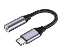 WOLMIK USB C to 3.5mm Audio Adapter, Type C to Headphone Jack Adapter USB C to Aux Audio Dongle Cable Cord, Compatible with iphone 16 15 Pro/Max, ipad Pro, Samsung Galaxy S23 S22, Pixel 8, Huawei