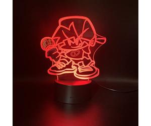 Wolostore Friday Night Funkin LED Video Game Lamp Colour Changing USB Night Light Decoration