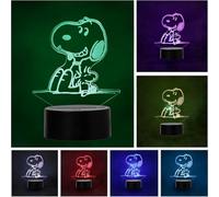 Wolostore Snoopy LED Light for Children Colour Changing USB Night Light and Decoration