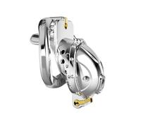 WOLOVEE Men's Removable Flip-Top Design Stainless Steel Animal Cage, Four Sizes A290 (38mm)
