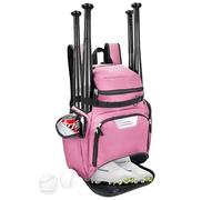 WOLT Baseball Bag Backpack for Youth and Adults-Softball Bag with Separate Helmet Compartment and Shoes Pocket,Multifunctional Sport Backpack for Baseball, Volleyball,Basketball, Soccer