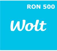 Wolt RON 500 Gift Card RO