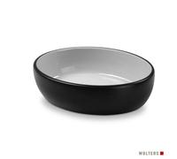 Wolters Diner Colour Cat Bowl Black/Grey Ceramic 0.3L 12X15.5X4.3Cm