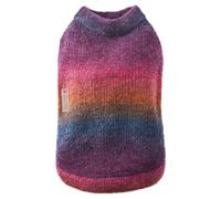 Wolters Dog Knit Sweater Rainbow - Colorful, Warm, Unique, Size S/M