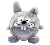 Wolters Dog Toy Plush Ball Rabbit 23Cm Gray Safe & Washable