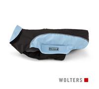 Wolters Easy Rain Rain Jacket Black/Sky Blue For Dogs Waterproof Breathable
