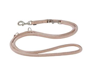 Wolters Leash K2 Champagne For Dogs, Adjustable, Washable, Nylon Fabric