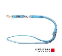 Wolters Professional Comfort Leash Aqua/Azur, 3-Way Adjustable, Nylon, L, 2 m