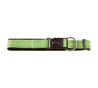 Wolters Soft & Safe Collar Lime/Black, Reflective For Dogs, Padded