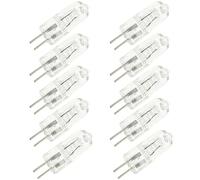 WOLTHID G4 AC120V 35W G4 Bi-Pin Light Bulbs 220V 50W G4 Halogen Bulbs Warm White G4 Halogen Lamp for Under-Cabinet Lights Ceiling Lights 10PCS 120V-35W
