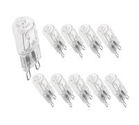 WOLTHID G9 Halogen Bulbs G9 220V 20W 25W 40W 60W Light Bulbs G9 230V Dimmable Capsule Bulbs Warm White 2700K 10PCS 60W