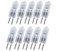 WOLTHID GU5.3 Bi-Pin Base G5.3 Light Bulb Halogen Clear 5.3MM Wide 35 Watt 36V JC G5.3 2 Pin Base Halogen Warm White Landscape Desk Lighting 10PCS 35W
