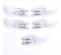 WOLTHID Halogen Bulbs G9 Clear Dimmable T4 120V 60 Watt 20W 40W G9 120 Volt Halogen Light Bulb for Chandelier Ceiling Lights Wall Light 5PCS 60W