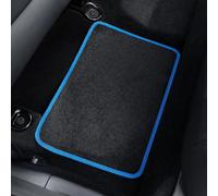 Woltu 4Pc Set Universal Car Van Floor Mats Non Slip Carpet Covers Blue
