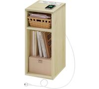 WOLTU Bedside Table Drawer Cabinet Small Side End Table Nightstand Storage Shelf