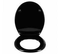 WOLTU Toilet Seat Soft Close Adjustable Hinge Toilet Lid Cover Family Bathroom