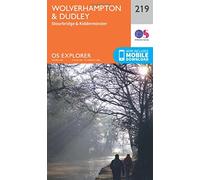 Explorer 219 Wolverhampton, Dudley, Stourbridge & Kidderminster Map With Digital Version - Orange, Orange One Size