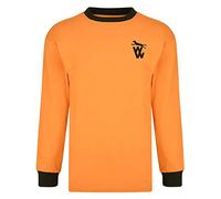 Wolverhampton Wanderers 1972 LS Shirt Gold Small Cotton