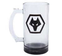 Wolverhampton Wanderers Fc Gl Tankard Clear/black (One Size)