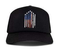 Wolverine America Hat | Adjustable | Flag | Patriot | Ballcap | Durable | American | USA