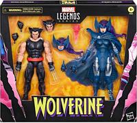 Wolverine and Psylocke 6" Action Figures (Marvel Legends Series)