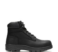 Wolverine Carlsbad Mens 6" Steel Toe Waterproof Work Boots, Black, 11.5 UK