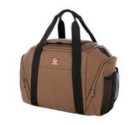 Wolverine Insulated Bag | 30 Can Capacity | Insulated | Reusable | Sturdy | Adjustable | Travel | Journey | Outdoor | Tailgate | Durable | Polyester Canvas | Large Capacity - Chestnut, Chestnut