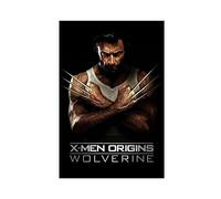 Wolverine Logan Hugh Jackman Movie Classics Posters Canvas Poster Bedroom Decor Sports Landscape Office Room Decor Gift Unframe-style 16x24inch(40x60cm)